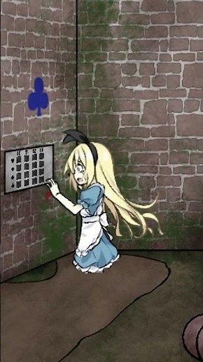 Quicksand death scene #animation #horror #alice