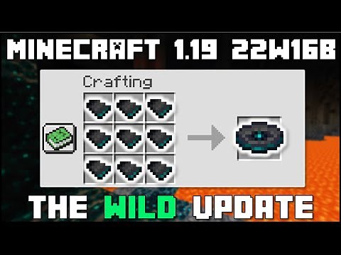 Minecraft 1.19 - Snapshot 22w16a - New Music Disc, Disc Fragments & Warden Gamerule!