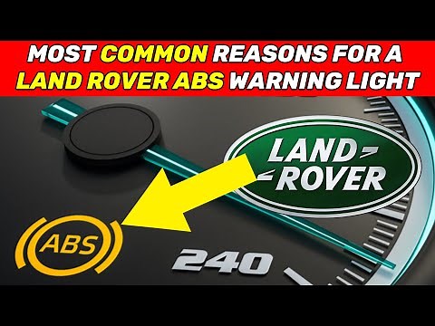 ABS/HDC Warning Light Most Common Reasons On A Land Rover/Range Rover - How To Reset