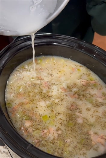 This crockpot New England clam chowder is almost too easy