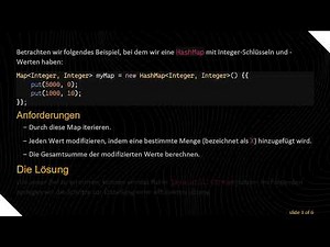 Verwendung von Java Stream für effiziente HashMap-Iteration und Datenverarbeitung