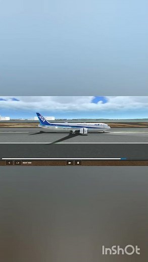 B787着陸#b787 #飛行機 #那覇空港