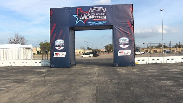 Road closures begin ahead of inaugural Arlington IndyCar race