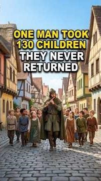 The Mystery of 130 Disappeared Children 😳 | The Pied Piper Story (Dark History) #history