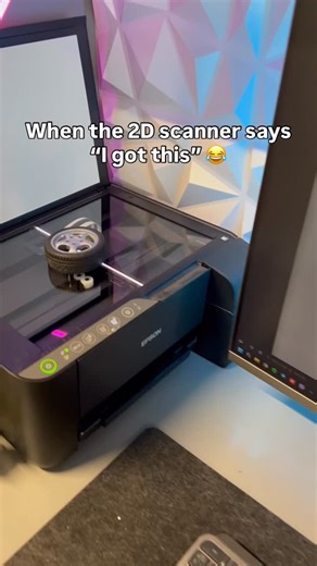 Micron Modeling | Sometimes a 2D scanner does a better job than a 3D scanner  Scanning a 1:8 scale wheel for something cool coming soon…  #18scale... | Instagram