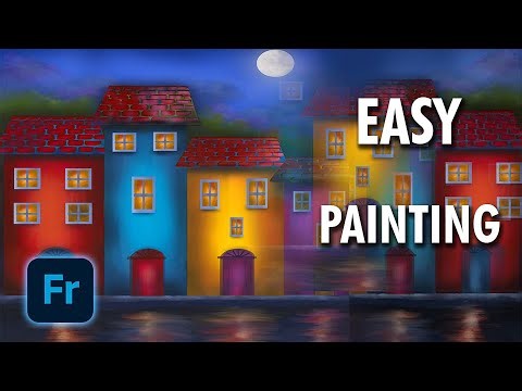 Discover the POWER of Live Brushes in Adobe Fresco for Stunning House Paintings