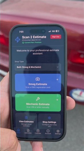 Create a mechanic estimate in 30 seconds #automobile #automechanic #mechanic