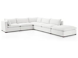 Organic 5 Piece Modular Sectional Sofa - Custom Made To Order