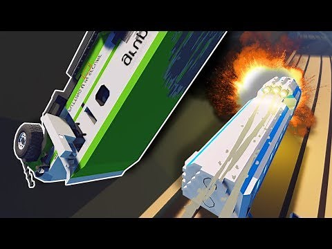 TRAIN HITS ARMORED TRUCK! - Stormworks Multiplayer Gameplay - Sinking Ship Survival