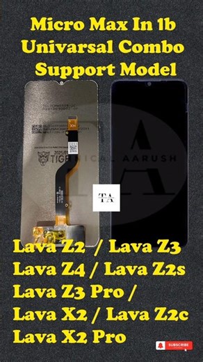 Micromax In 1b Universal Lcd #mobilerepair #mobiletechnician #universalcombo ‪@Realmobiledoctor‬