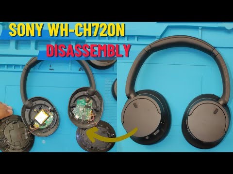 SONY WH CH720N DISASSEMBLE (In just 2 minutes)