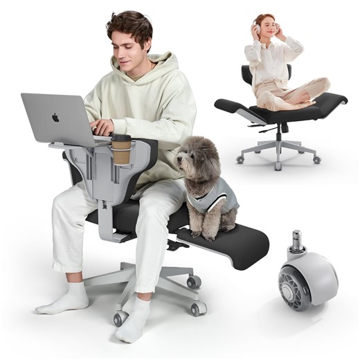 Newtral Freedom-X PRO Multi-Position Desk Chair with Adjustable Arms