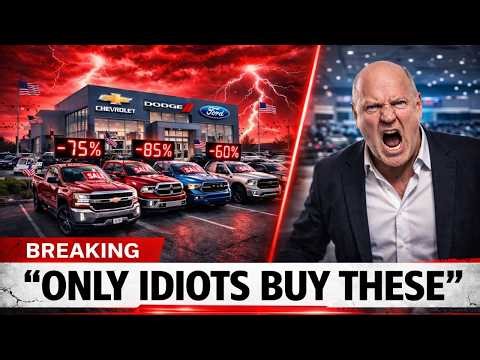 The 7 WORST Selling Cars In The US Right Now! Here's WHY...
