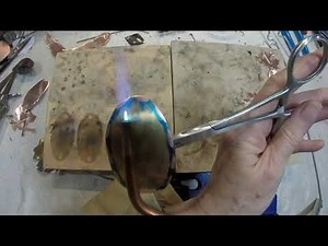 Flame Painting Copper with Fiona Thompson Designs