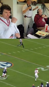Tyler knew... Eli Gold 🎙️ radio call of Jalen Milroe's 68 yard Touchdown pass to Jermaine Burton in the Iron Bowl 🐘 #rolltide | Alabama Football #collegefootball #highlights #reels #alabama #alabamafootball #auburn #IronBowl | Crimson Tide Sports Network