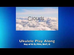 Clouds Ukulele Play Along