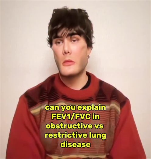mehlmanmedical.com on Instagram: "“Can you explain FEV1/FVC in obstructive vs restrictive lung disease?” #mehlman_medical #mike_mehlman #usmle #usmlestep #usmleprep #usmlestep1 #usmlestep2 #usmlepreparation #usmlejourney #usmlemotivation #cbse #cbseboardexam #step1 #step2ck #step3 #medstudent #medstudentlife #medical #medicalschool"