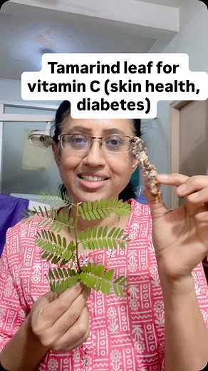 Dr Sowmya Rao on Instagram: "Tamarind leaf is an option for vitamin C and reduce inflammation in the body. It can be beneficial for diabetes and removal of parasites. [diabetes, fatty liver, psoriasis, eczema, urticaria, osteoarthritis, rheumatoid arthritis, IBS, sciatica]"