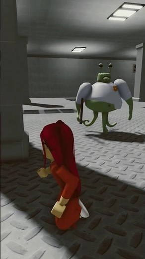 Mira escape BARRY ALIEN BASE PRISON RUN #roblox #shorts