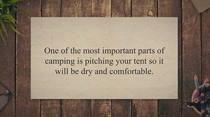 How to pitch a tent : A simple guide