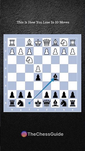 checkmate in 10 moves every beginner should know this trap #chess