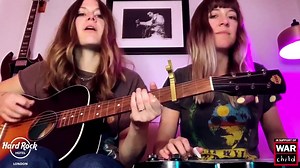 We performed “In My Life” by The Beatles on 10/9 in honor of John Lennon’s 80th birthday and in support of War Child UK 🤍🤍 If you can, please consider giving at the link in comments below 🖤🖤 | Larkin Poe