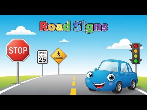 Road Signs for Kids | Learn Traffic Rules with Fun Animation | Mama TV
