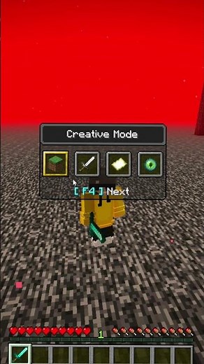 How to ESCAPE the Nether Roof in Minecraft 😱🔥 #shorts