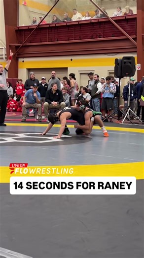 #1 Jordyn Raney only needed 14 seconds to finish his first round match at #ironman ‼️