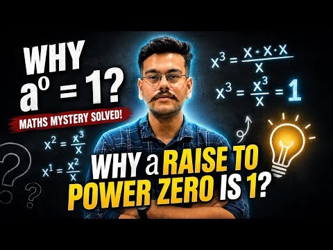 Why Does Anything Raised to Power 0 Equal 1? 🤯