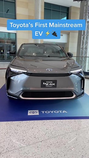 Toyota's First Mainstream EV - BZ4X All-Electric Concept