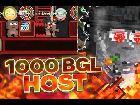 WORLD RECORD 1OOO BGL HOST GROWTOPİA CASİNO !!!!!