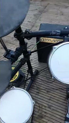Millenium MPS-100 electronic drum kit test