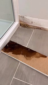 3.7K views · 46 reactions | I don’t think builders should be able to use MDF baseboards in bathrooms, especially in environments where mold is already a problem. A PVC baseboard would have prevented the drywall from getting as bad as it did. Luckily I know how to replace it. That’s why I love DIY. I don’t have to wait for someone else to come do this, I can do it on my own, on my own timeline. | Breezing Through | Facebook