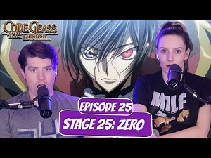 ZERO REVEALED! | Code Geass Newlyweds Reaction | Ep 25, “Stage 25: Zero”