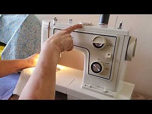 Kenmore sewing machine, how to use