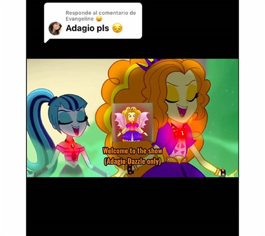 Las Dazzlings en My Little Pony: Un Mundo Mágico
