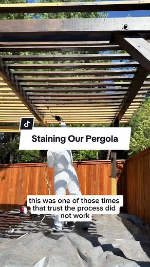Staining Our Pergola: A Wagner Control Pro 170 Experience