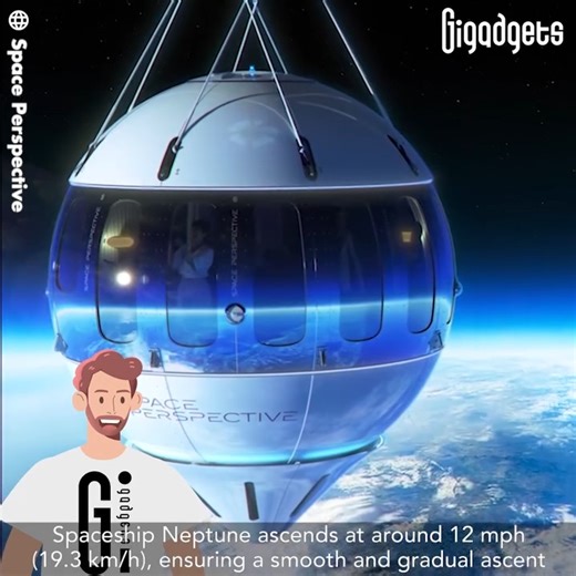 Spaceship Neptune brings you to the edge of space