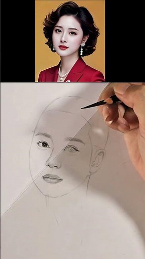 Draw Faces Fast with the Loomis Method! #LoomisMethod #portraitdrawing #artlearning