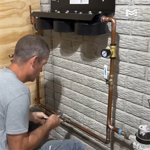 Installing a WHOLE HOUSE Water Filtration System #DIY #Installation #WaterSystem #WaterFiltration | MR Post Frame