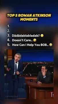 Top 5 Rowan Atkinson Moments That Left Everyone Laughing