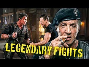 💥 ACTION ICONS FACE OFF 💥 | Stallone & Van Damme - The Expendables & More | Best Action Fight Scenes