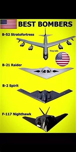 *Top 4 Best U.S. Bombers of All Time* 🇺🇸