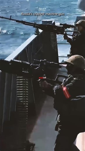 Russia's craziest machine gun