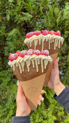 濃厚ジュエリーチョコクレープ #japanesefood