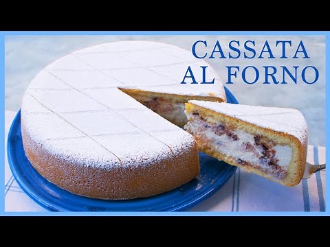 CASSATA AL FORNO SICILIANA || ricetta facile passo passo | di mamma Giorgia | Cucina Con Emilio