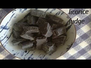 How To Make The Best Licorice Fudge. Make Your Own Candy.