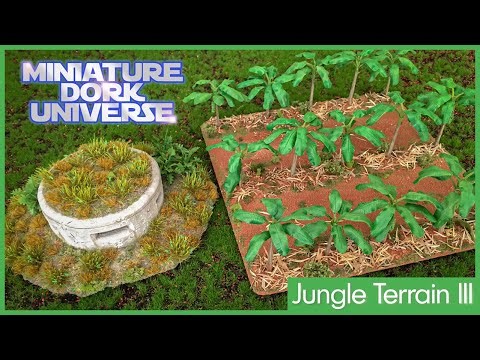 Making Jungle Terrain for Miniature Gaming, Part III