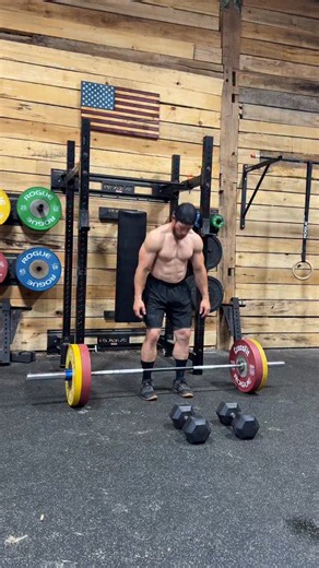 One of the most diabolical combinations in all of CrossFit. For this weeks workout of the week. - 3 Rounds for time 15 Deadlift 225/155 15 Dumbbell thruster 50/35 - Warmups, workout notes, demo videos and more at AlwaysTrain.com. - #AlwaysTrain #Fitness #CrossFit #Iam1stphorm #RyouRogue | Dan Bailey